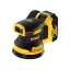 DEWALT Akumulátorová vibračná brúska 18 V bez uhlíkovej kefky (2 x 5,0 Ah akumulátor + nabíjačka) DCW210P2