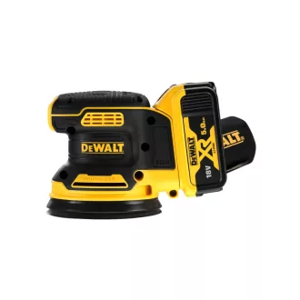   DEWALT Akumulátorová vibračná brúska 18 V bez uhlíkovej kefky (2 x 5,0 Ah akumulátor + nabíjačka) DCW210P2