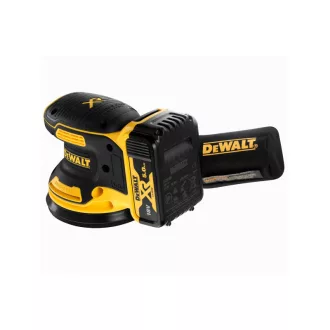   DEWALT Akumulátorová vibračná brúska 18 V bez uhlíkovej kefky (2 x 5,0 Ah akumulátor + nabíjačka) DCW210P2