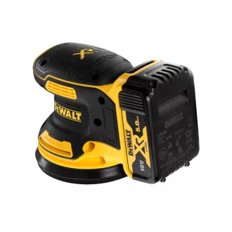   DEWALT Akumulátorová vibračná brúska 18 V bez uhlíkovej kefky (2 x 5,0 Ah akumulátor + nabíjačka) DCW210P2