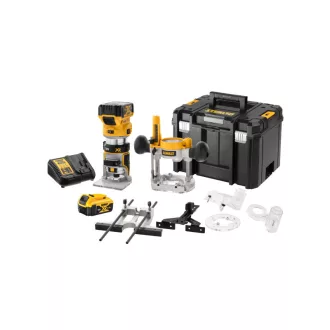   DEWALT Akumulátorový router 18 V (2 x 5,0 Ah batérie + nabíjačka) DCW604P2