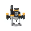 DEWALT Batériový horný frézač 18 V 12 mm (2 x 5,0 Ah Power Stack batéria + nabíjačka + TSTAK)