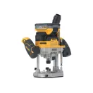 DEWALT Batériový horný frézač 18 V 12 mm (2 x 5,0 Ah Power Stack batéria + nabíjačka + TSTAK)