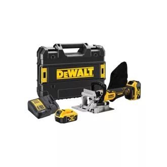   DEWALT Akumulátorový hoblík 18 V bez uhlíkovej kefky (2 x 5,0 Ah batérie + nabíjačka) DCW682P2