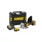 DEWALT Akumulátorový hoblík 18 V bez uhlíkovej kefky (2 x 5,0 Ah batérie + nabíjačka) DCW682P2