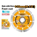 INGCO Diamantový rezací kotúč 115 x 10 x 22,2 mm segmentovaný