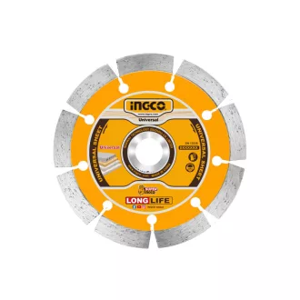   INGCO Diamantový rezací kotúč 125 x 10 x 22,2 mm segmentovaný