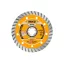 INGCO Diamantový rezný kotúč 230 x 10 x 22,2 mm turbo