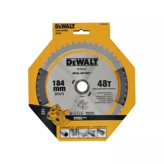 DEWALT Pílový kotúč na kov 184 x 20 x 1,6 mm / 48T