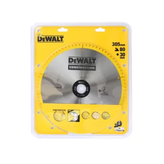 DEWALT Pílací kotúč na drevo 305 x 30 x 2,4 mm / 80T ATB