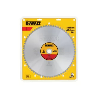 DEWALT Pílkový kotúč na kov 355 x 25,4 x 2,31 mm / 66T