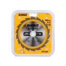 DEWALT CONSTRUCTION Pílový kotúč na čapované drevo 165 x 30 x 2,4 mm / 18T