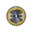 DEWALT CONSTRUCTION Pílový kotúč na klincované drevo 184 x 16 x 2,6 mm / 30T