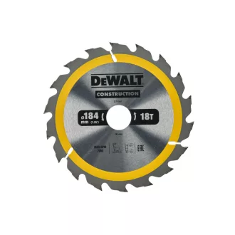   DEWALT CONSTRUCTION Kotúč pílový na klincované drevo 184 x 30 x 2,6 mm / 18T