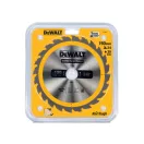 DEWALT CONSTRUCTION pílový kotúč na klinové drevo 190 x 30 x 2,6 mm / 24T