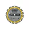 DEWALT CONSTRUCTION Pílový kotúč na klincované drevo 136 x 10 x 1,86 mm / 16T