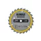 DEWALT CONSTRUCTION Pílový kotúč na klincované drevo 136 x 10 x 1,86 mm / 24T