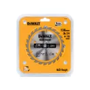 DEWALT CONSTRUCTION Pílový kotúč na klincované drevo 136 x 10 x 1,86 mm / 24T