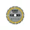 DEWALT CONSTRUCTION Pílový kotúč na klincované drevo 165 x 20 x 1,86 mm / 16T