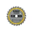 DEWALT CONSTRUCTION Pílkový kotúč na klincované drevo 165 x 20 x 1,86 mm / 24T