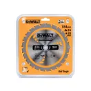 DEWALT CONSTRUCTION Kotúč pílový na klincované drevo 184 x 20 x 1,79 mm / 24T