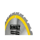 DEWALT CONSTRUCTION Pílový kotúč na klincované drevo 216 x 30 x 2,6 mm / 24T