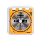 DEWALT CONSTRUCTION Pílový kotúč na klince do dreva 216 x 30 x 2,6 mm / 40T
