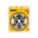 DEWALT CONSTRUCTION Pílkový kotúč na klincované drevo 235 x 30 x 2,6 mm / 40T
