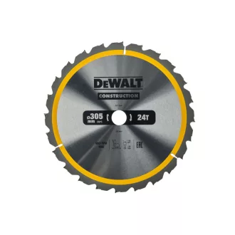   DEWALT CONSTRUCTION Pílový kotúč na rezanie dreva 305 x 30 x 3,0 mm / 24T