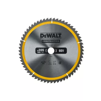   DEWALT CONSTRUCTION pílový kotúč na klinové drevo 305 x 30 x 3,0 mm / 60T