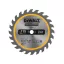 DEWALT CONSTRUCTION Kotúčová píla na klincované drevo 115 x 9,5 x 1,5 mm / 24 zubov