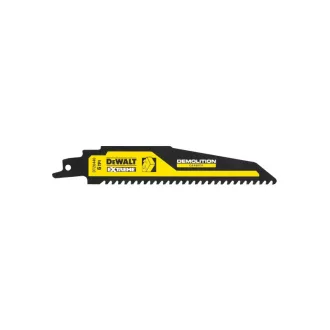  DEWALT EXTREME Pílkový list na šabľovú pílu na klincované drevo 152 mm / 6TPI s karbidovým zubom