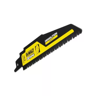   DEWALT EXTREME Pílkový list na šabľovú pílu na klincované drevo 152 mm / 6TPI s karbidovým zubom