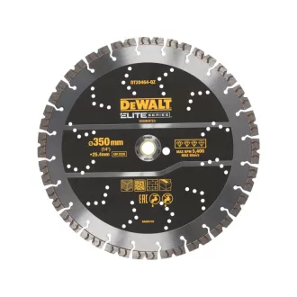   DEWALT ELITE Diamantový rezný kotúč univerzálny 355 x 25,4 mm segmentovaný
