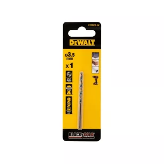DEWALT BLACK & GOLD Spirálový vrták 3,5 x 70/39 mm HSS