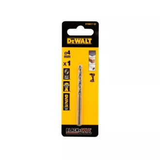 DEWALT BLACK & GOLD Špirálový vrták 4,0 x 75/43 mm HSS