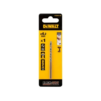 DEWALT BLACK & GOLD Špirálový vrták 4,2 x 75/43 mm HSS