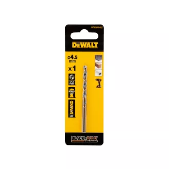 DEWALT BLACK & GOLD Špirálový vrták 4,5 x 80/47 mm HSS