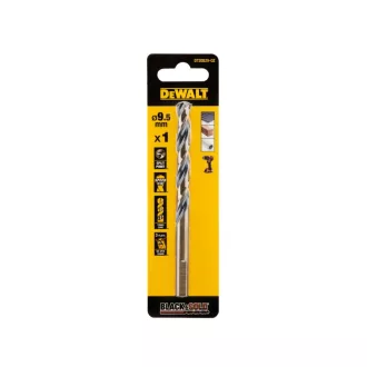 DEWALT BLACK & GOLD Špirálový vrták 9,5 x 125/81 mm HSS