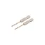 DEWALT BLACK & GOLD Špirálový vrták 2,0 x 55/12 mm HSS s 1/4" HEX upínaním (2 ks)
