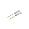 DEWALT BLACK & GOLD Špirálový vrták 2,5 x 60/15 mm HSS so 1/4" HEX upínaním (2 ks)