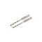 DEWALT BLACK & GOLD Špirálový vrták 3,0 x 75/26 mm HSS s 1/4" HEX uchytením (2 ks)