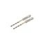 DEWALT BLACK & GOLD Špirálový vrták 3,0 x 75/26 mm HSS s 1/4" HEX uchytením (2 ks)