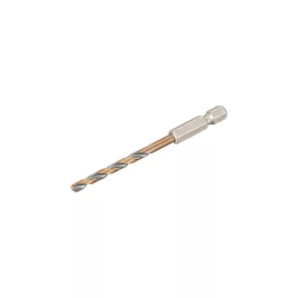   DEWALT BLACK & GOLD Špirálový vrták 4,0 x 80/32 mm HSS so 1/4" HEX uchytením