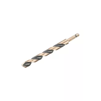   DEWALT BLACK & GOLD Špirálový vrták 11,0 x 145/107 mm HSS so 1/4" HEX uchytením