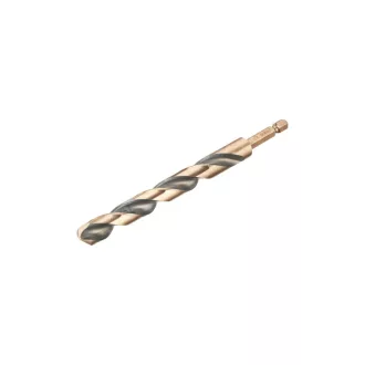   DEWALT BLACK & GOLD Špirálový vrták 12,0 x 145/107 mm HSS s 1/4" HEX upínaním