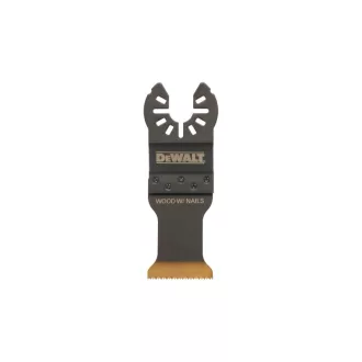 DEWALT Čepeľ pre multifunkčný stroj 43 x 31 mm Ti