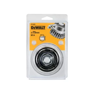 DEWALT Drôtená kefa na hrnce 75 mm x M14 skrútená