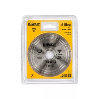   DEWALT Diamantový rezný kotúč univerzálny 115 x 1,6 x 5,0 x 22,2 mm plný