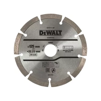   DEWALT Diamantový rezací kotúč univerzálny 125 x 2,2 x 7,0 x 22,2 mm segmentovaný